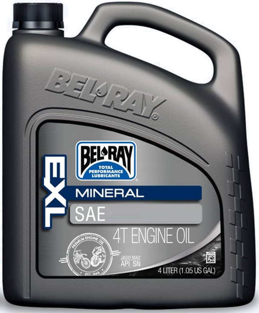 Bel-Ray Motorový olej Bel-Ray EXL MINERAL 4T 20W-50 4 l