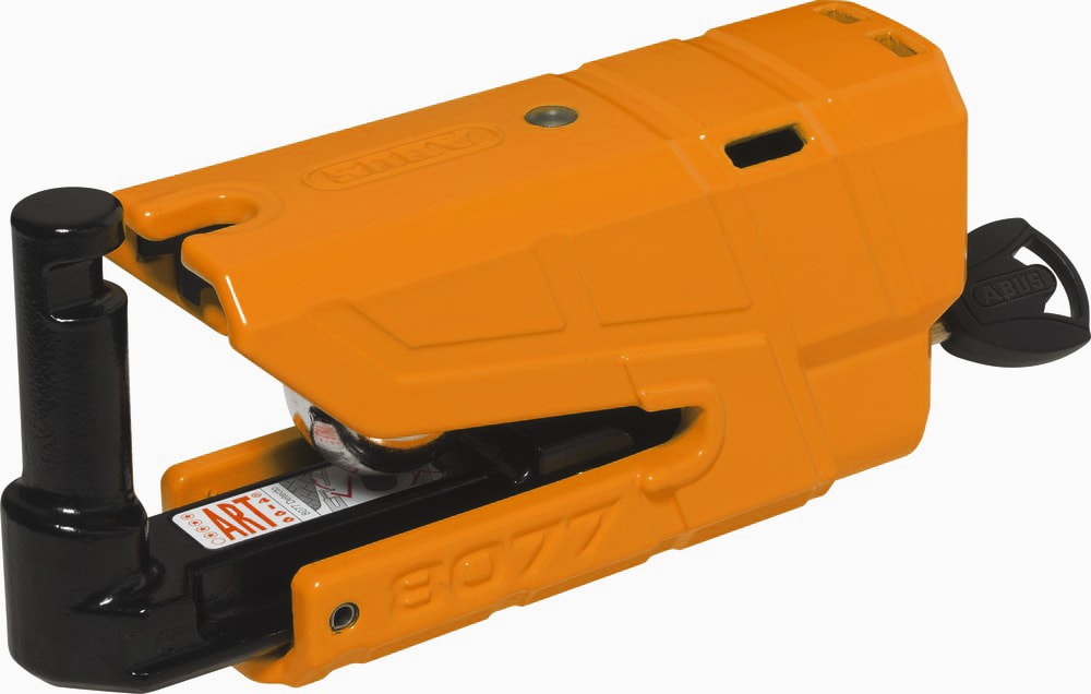 ABUS Zámek na kotoučovou brzdu s alarmem ABUS 8077 Granit Detecto X Plus - oranžová