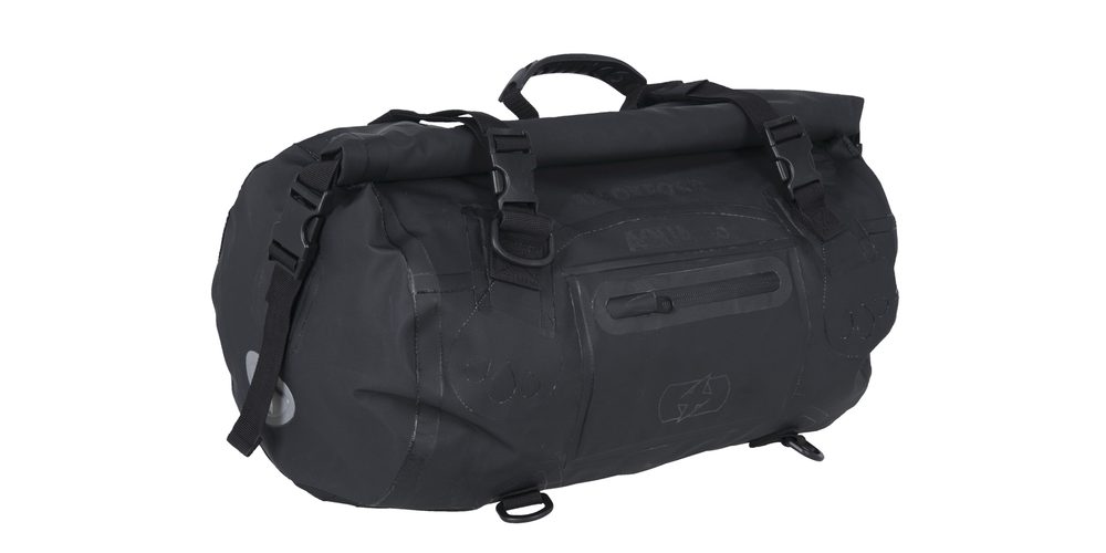 OXFORD Nepromokavý vak na motorku OXFORD AQUA Roll Bag T30, černý 30l