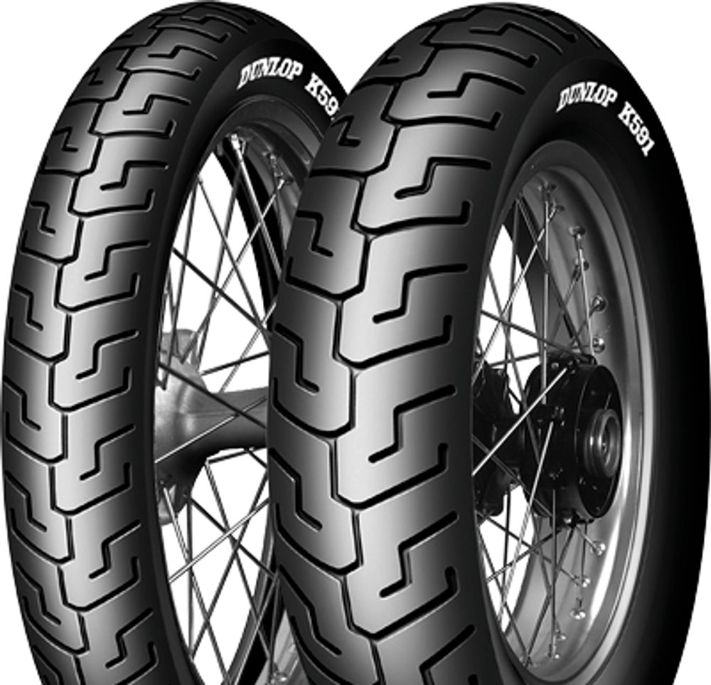 DUNLOP Pneumatika DUNLOP 100/90-19 51V TL K591F (HARLEY.D)