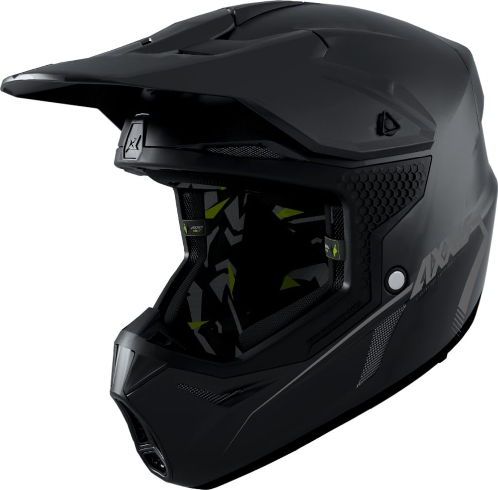 AXXIS Motokrosová helma AXXIS WOLF ABS solid matná černá