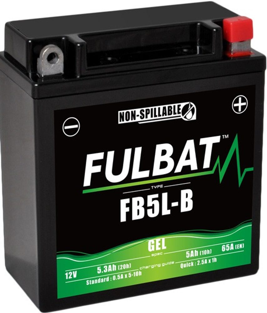 FULBAT Gelová baterie FULBAT FB5L-B GEL (YB5L-B GEL)