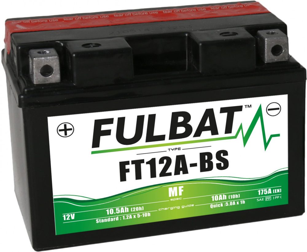 FULBAT Bezúdržbová motocyklová baterie FULBAT FT12A-BS (YT12A-BS)