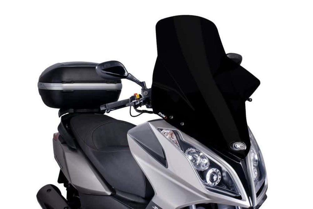 PUIG Plexi štít PUIG V-TECH LINE TOURING 6790N černý