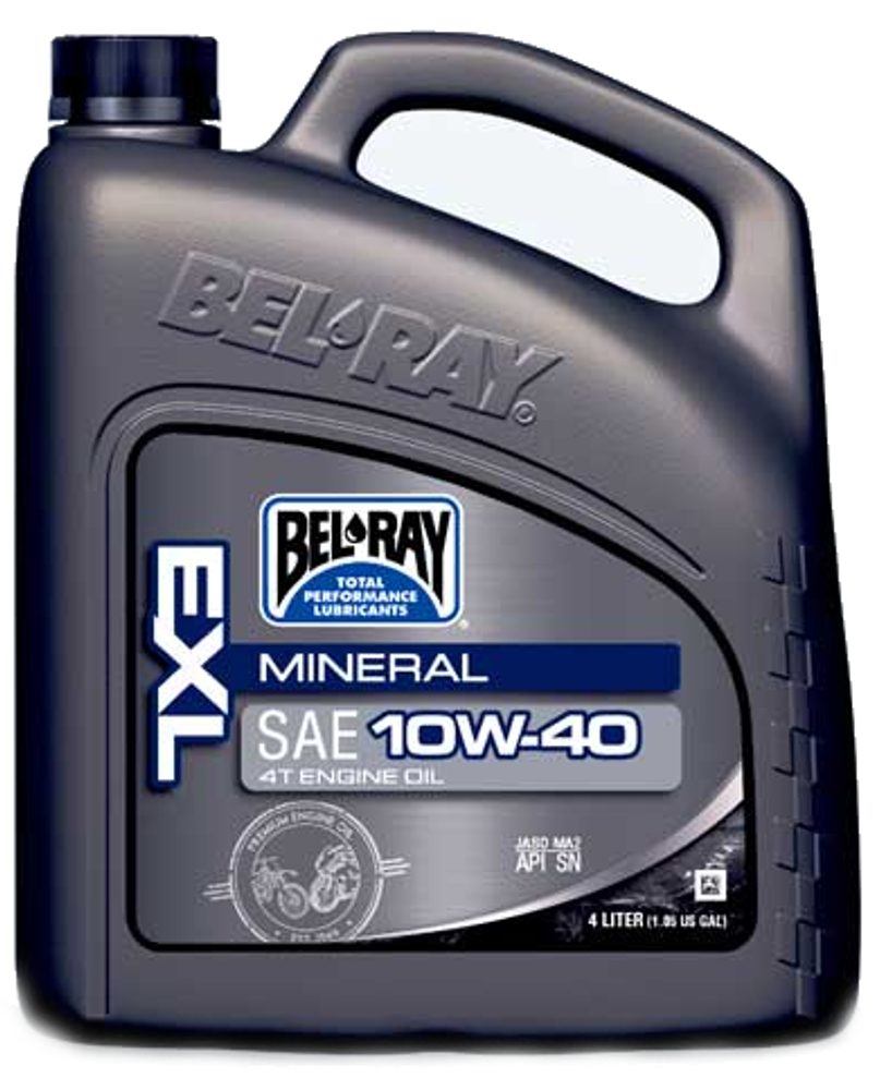 Bel-Ray Motorový olej Bel-Ray EXL MINERAL 4T 10W-40 4 l