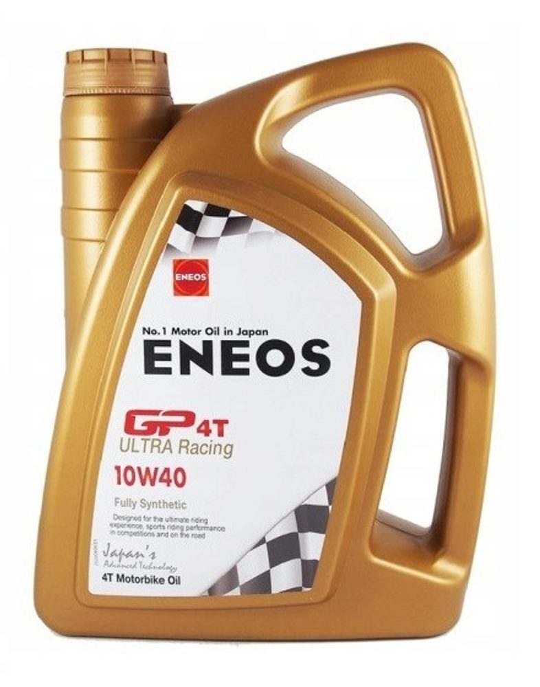 ENEOS Motorový olej ENEOS GP4T ULTRA Racing 10W-40 E.GP10W40/4 4l
