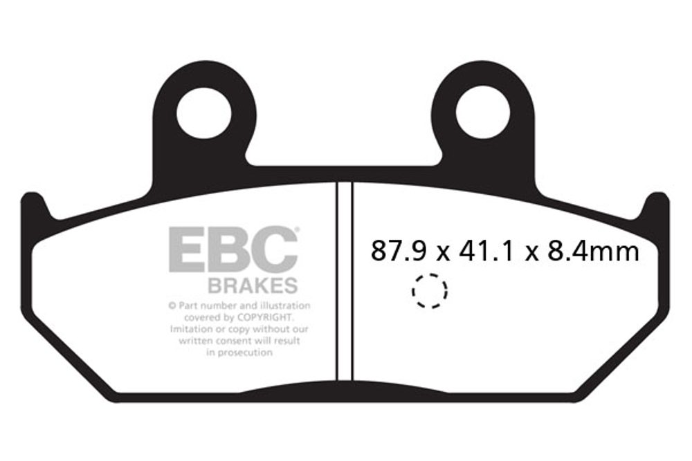 EBC Brzdové destičky EBC SFAC412