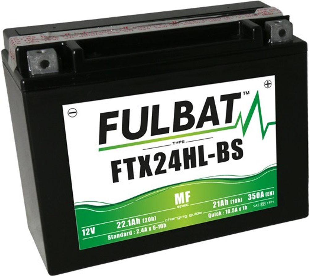 FULBAT Bezúdržbová motocyklová baterie FULBAT FTX24HL-BS (YTX24HL-BS)