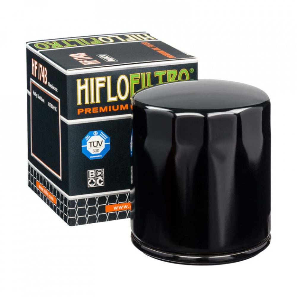 HIFLOFILTRO Olejový filtr HIFLOFILTRO HF174B černá
