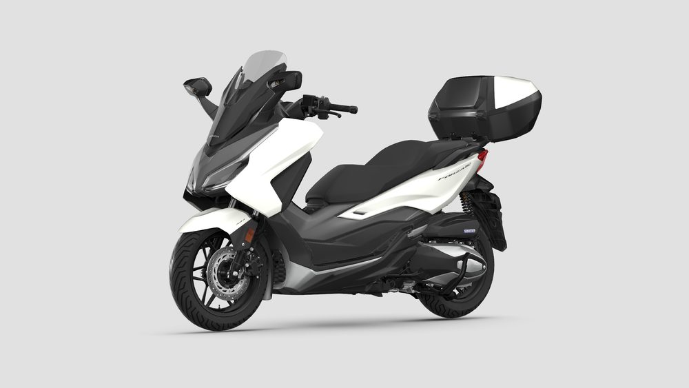 Honda Forza 350 s kufrem - bílá 2024