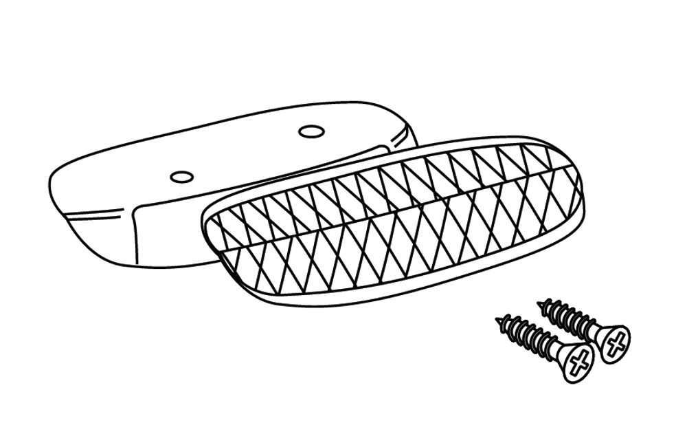 SHAD Reflexní prvky SHAD D1BQ8CAR pro ATV110/ATV80