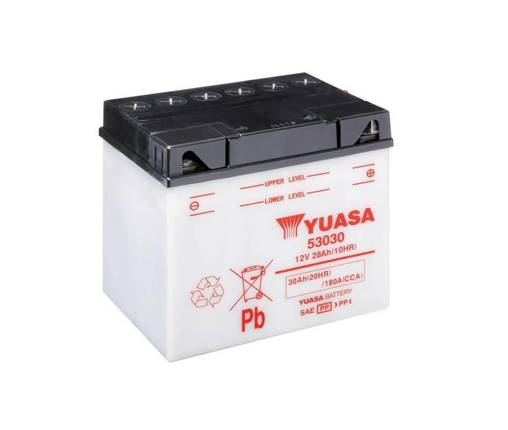 YUASA Yumicron akumulátor bez kyseliny YUASA 53030