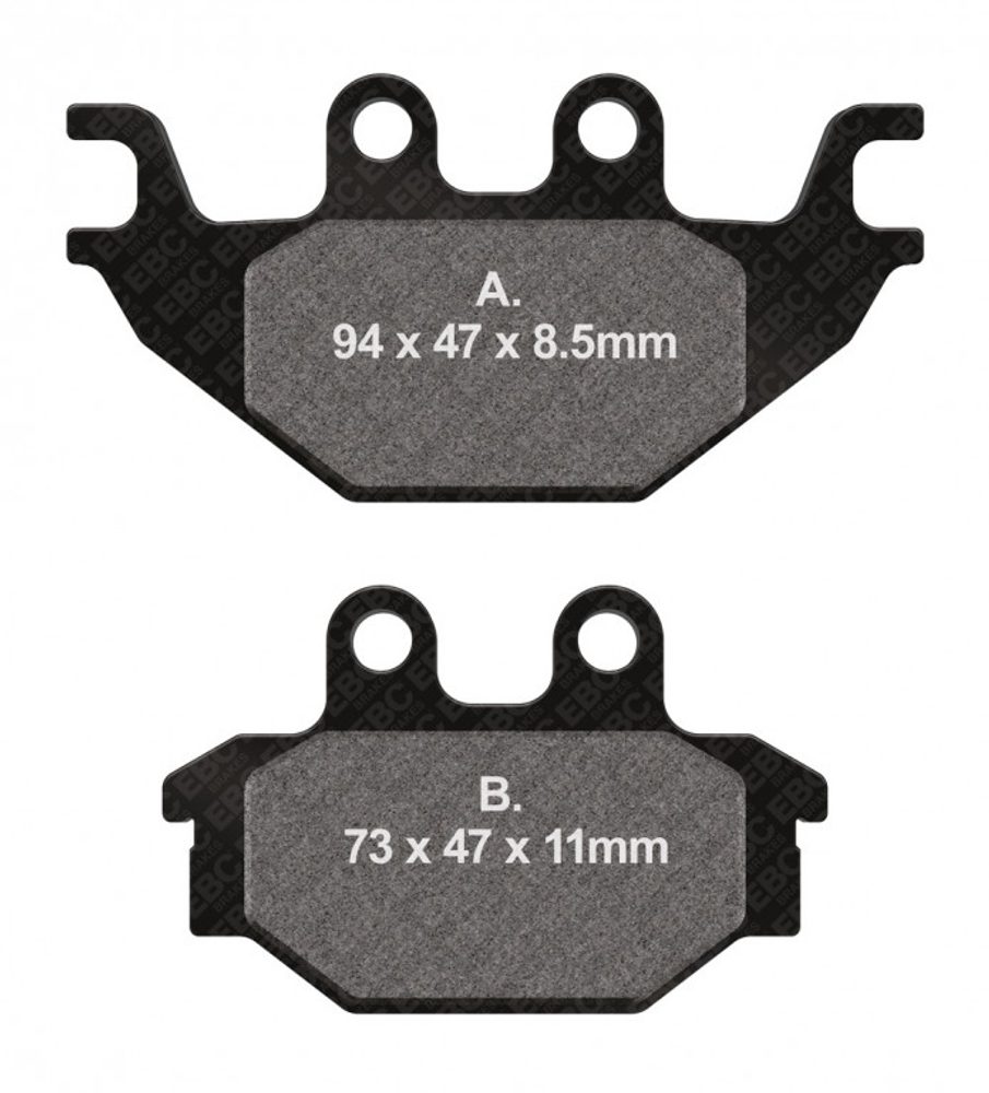 EBC Brzdové destičky EBC FA377