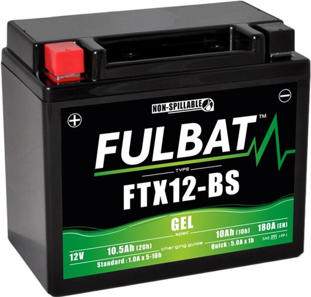 FULBAT Gelová baterie FULBAT FTX12-BS GEL (YTX12-BS GEL)