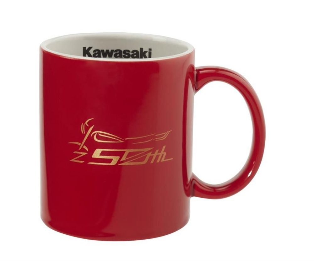 Kawasaki Výroční hrnek Z 50 let - červený