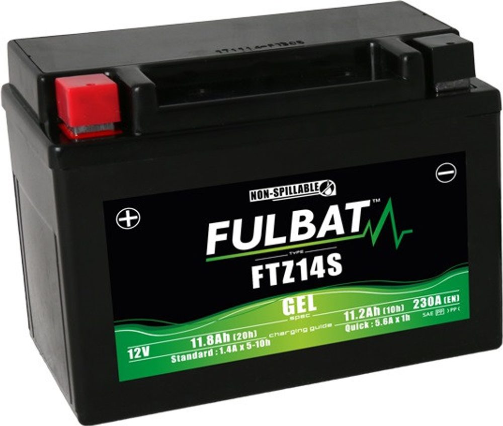 FULBAT Gelová baterie FULBAT FTZ14S (YTZ14S)