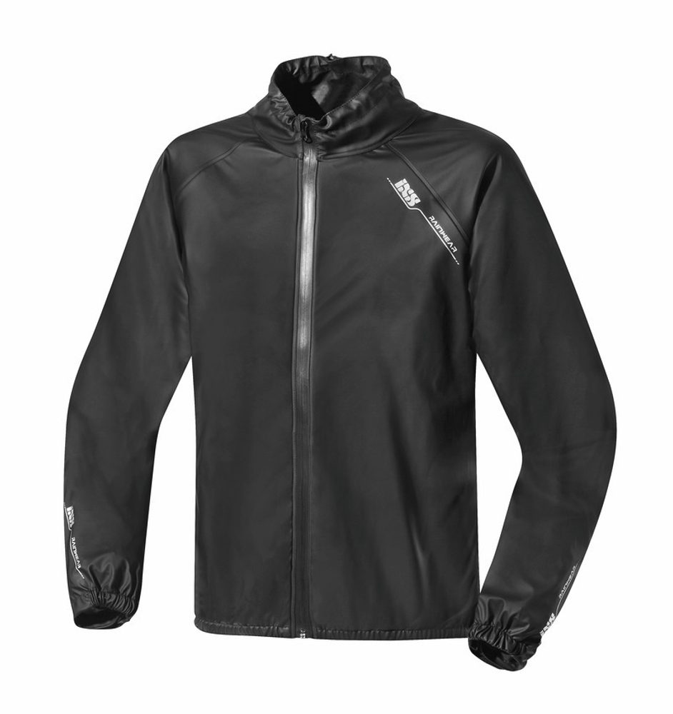 IXS Bunda do deště iXS SAINT černá - 5XL