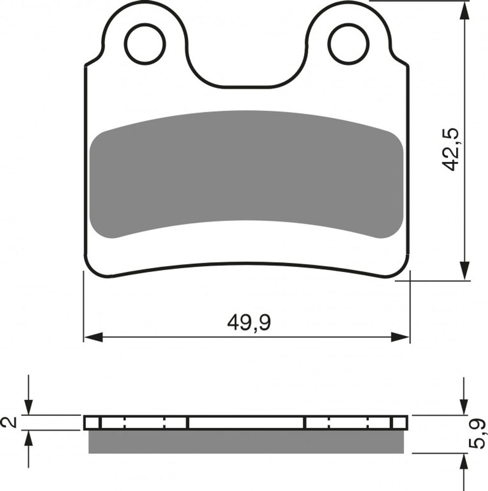 GOLDfren Brzdové destičky GOLDFREN 198 S3