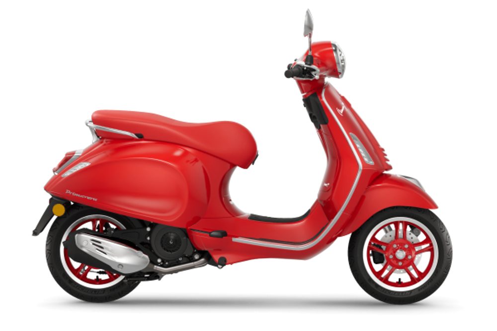 Vespa PRIMAVERA 125 RED FL 4-TAKT ABS E5+ 2024 - PRIMAVERA 125 FL 4-TAKT ABS E5+ - červená 2024 - na objednání