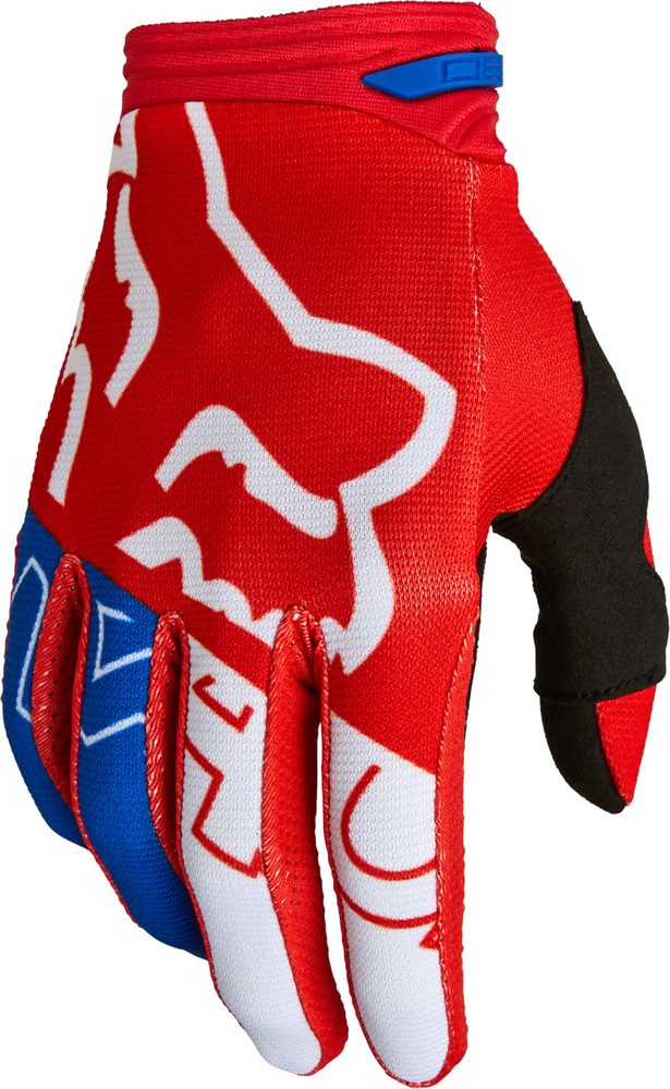 FOX Motokrosové rukavice FOX 180 Skew MX22 - červená