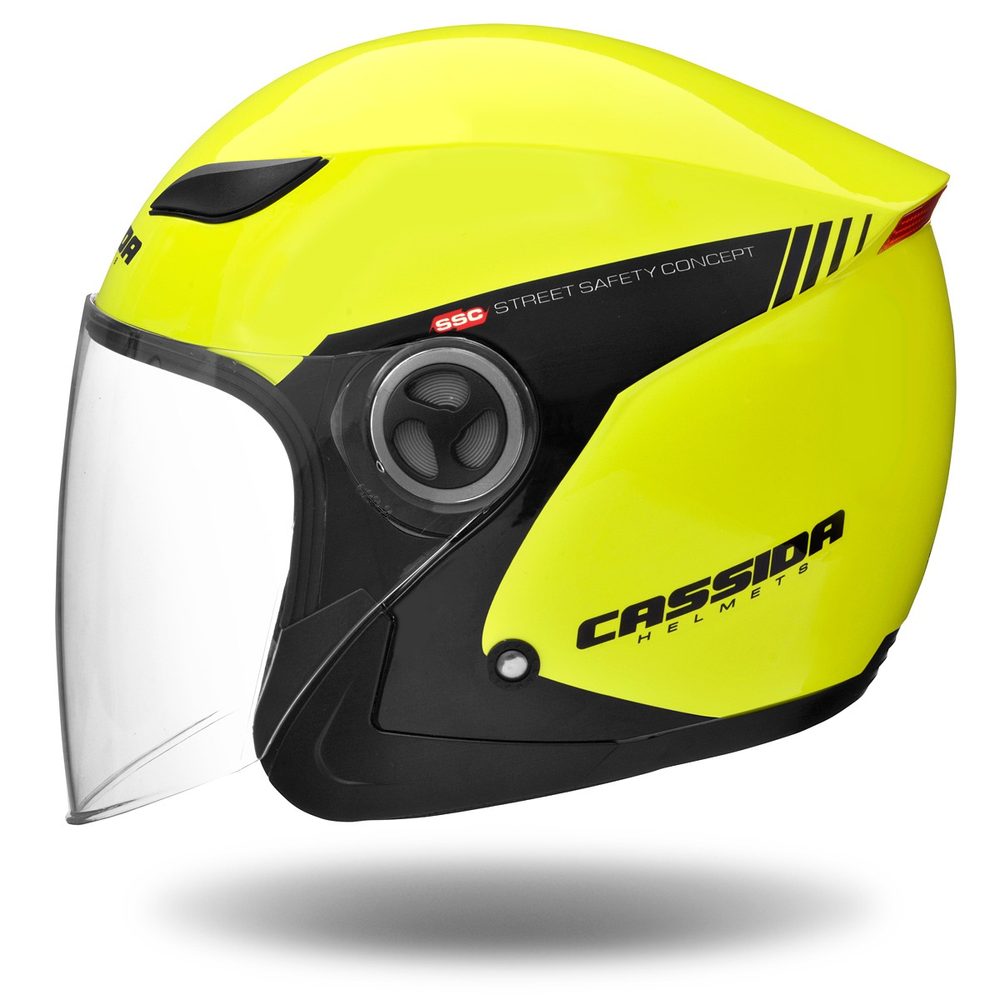 CASSIDA helma Reflex Safety - žlutá fluo - XL