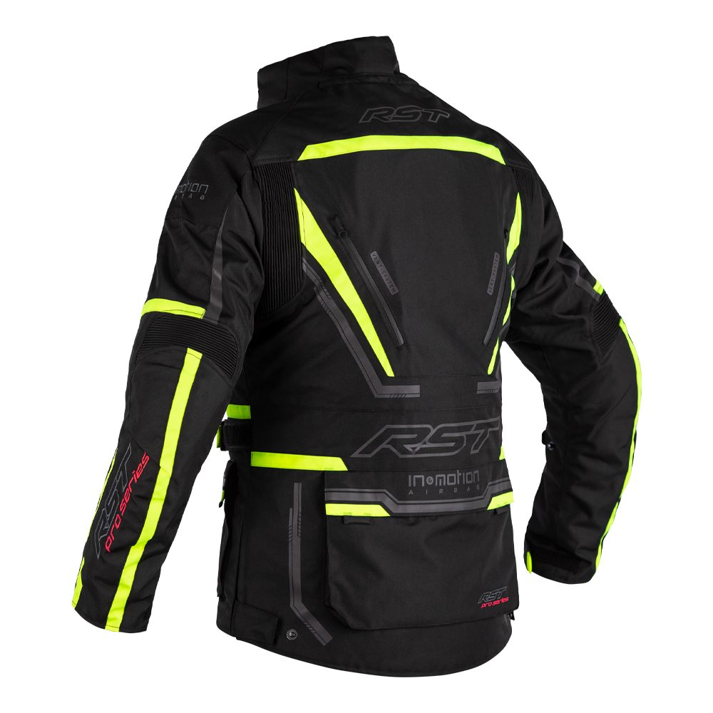 RST Pánská textilní bunda RST PRO SERIES PARAGON 6 AIRBAG CE / JKT 2561 - žlutá - 50