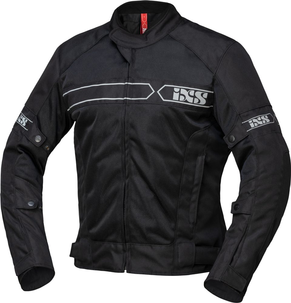IXS Letní textilní bunda iXS EVO-AIR - černá