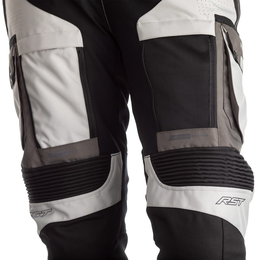 RST Pánské textilní kalhoty RST PRO SERIES ADVENTURE-X CE / JN 2413 - šedá - 4XL