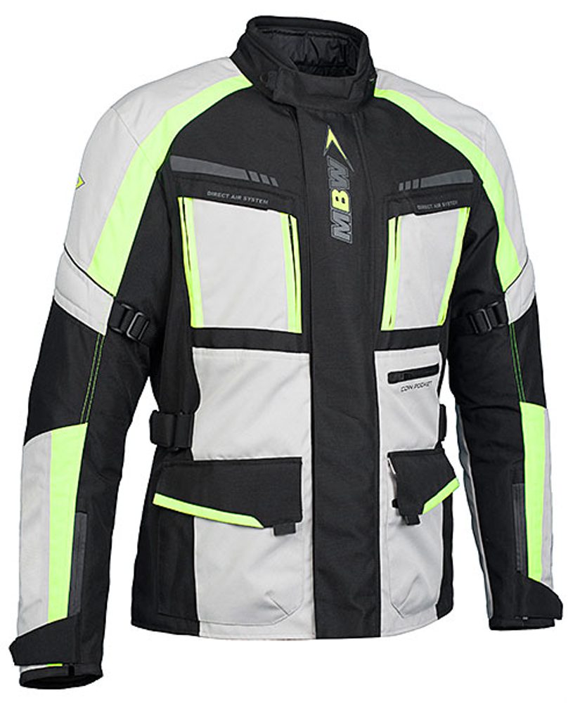 MBW Pánská textilní třívrstvá moto bunda MBW NESTOR JACKET - 50