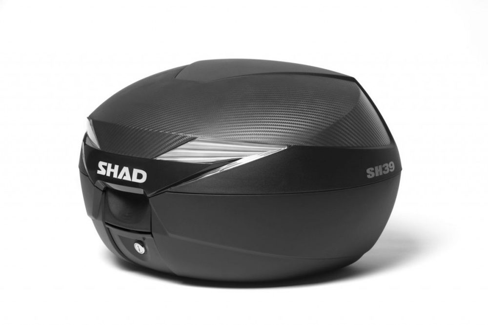 SHAD Vrchní kufr na motorku SHAD SH39 D0B39106 karbon