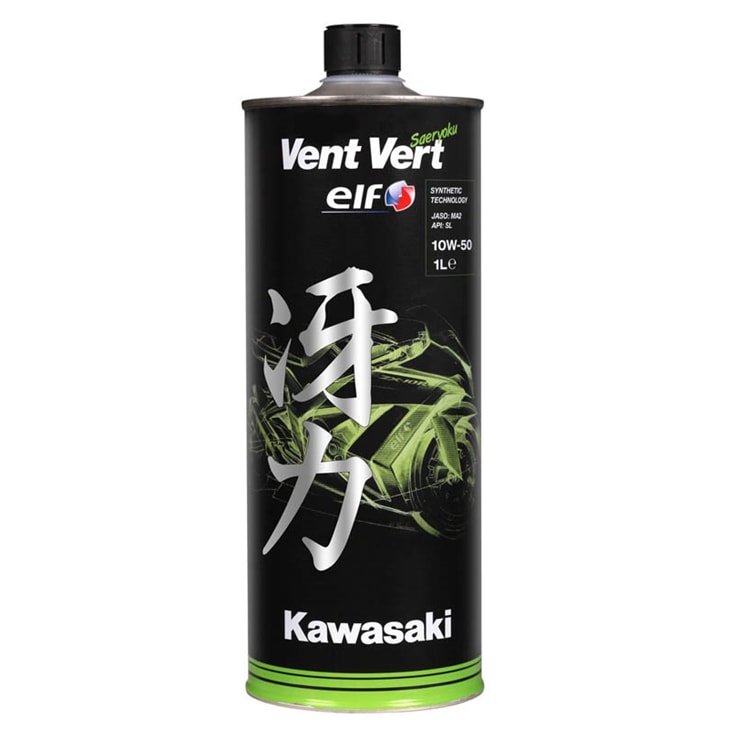 Kawasaki Motorový olej 10W50 ELF Vent Vert