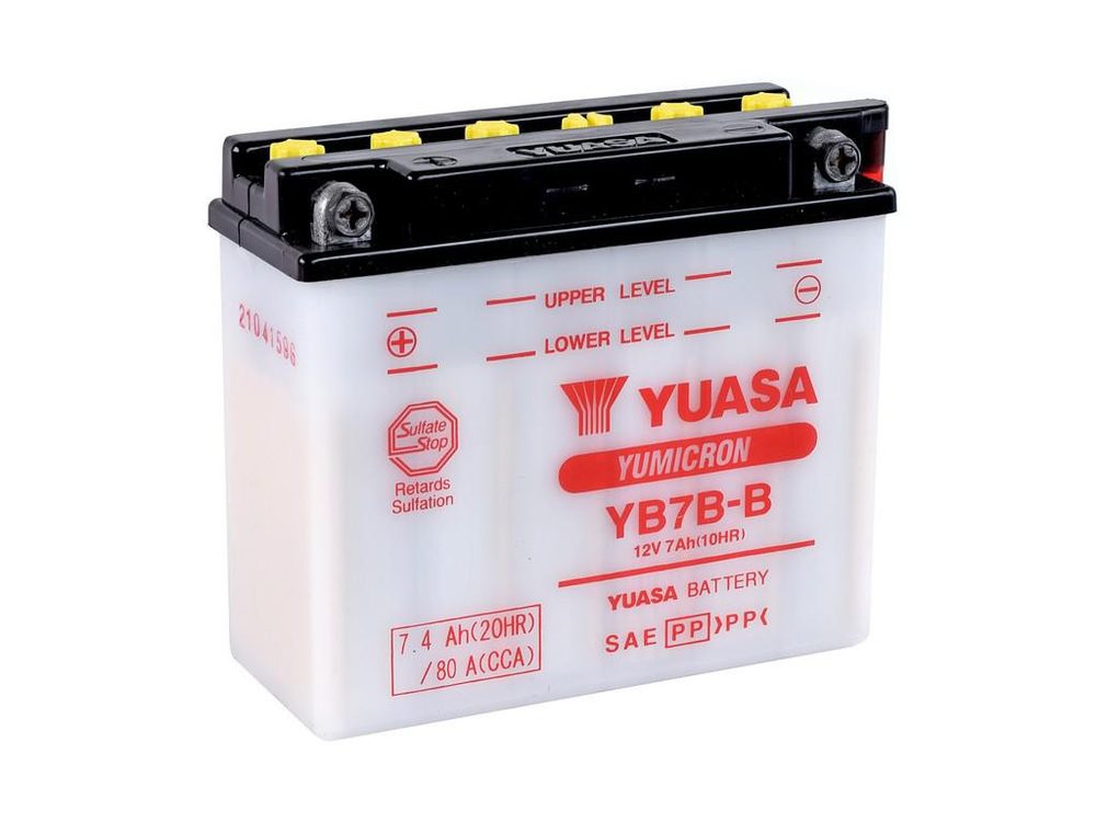 YUASA Yumicron akumulátor bez kyseliny YUASA YB7B-B