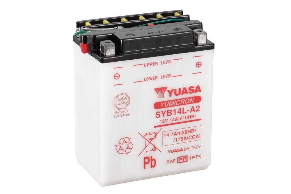 YUASA Yumicron akumulátor bez kyseliny YUASA SYB14L-A2