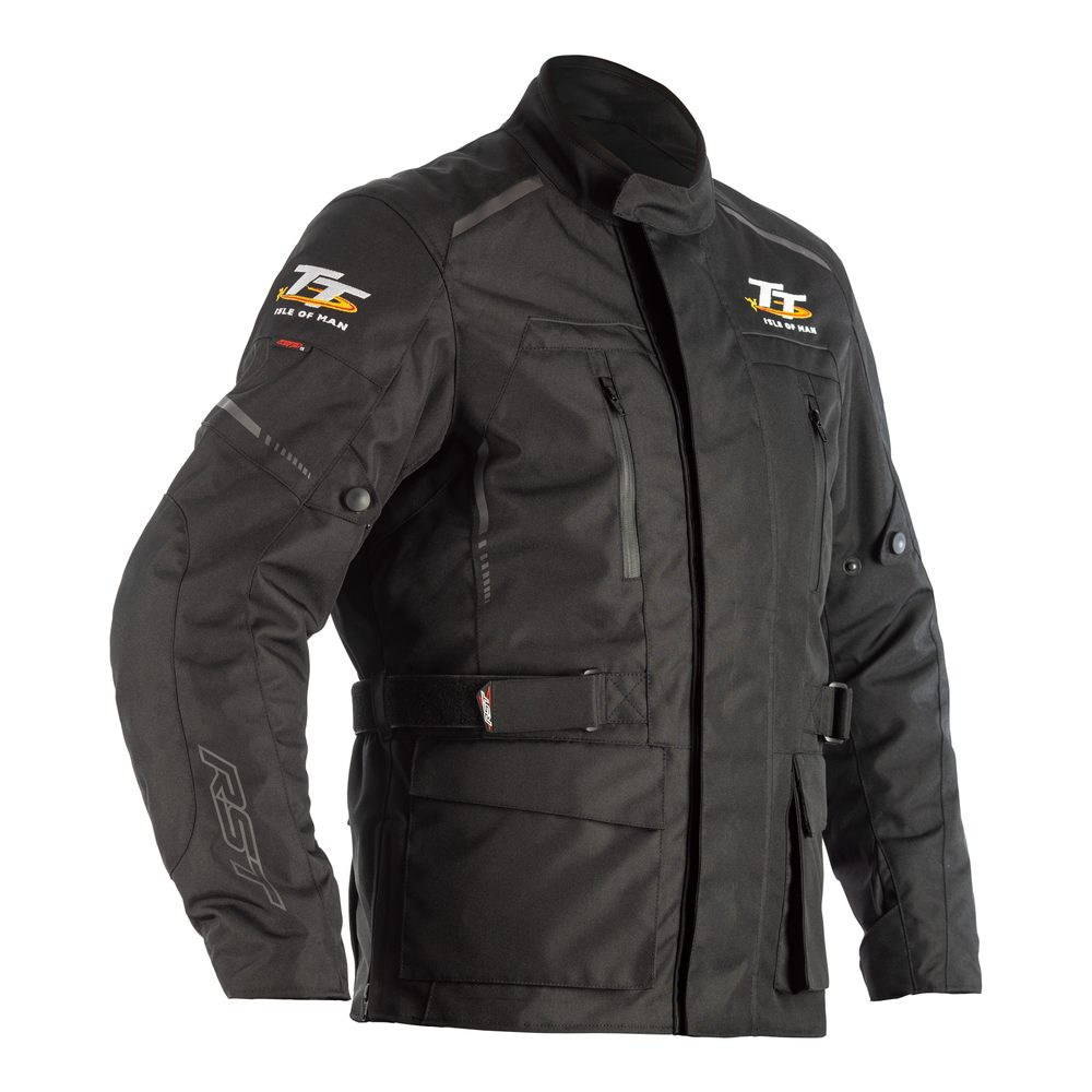 RST Textilní bunda na motorku RST IOM SULBY CE / JKT 2241 - černá - 4XL