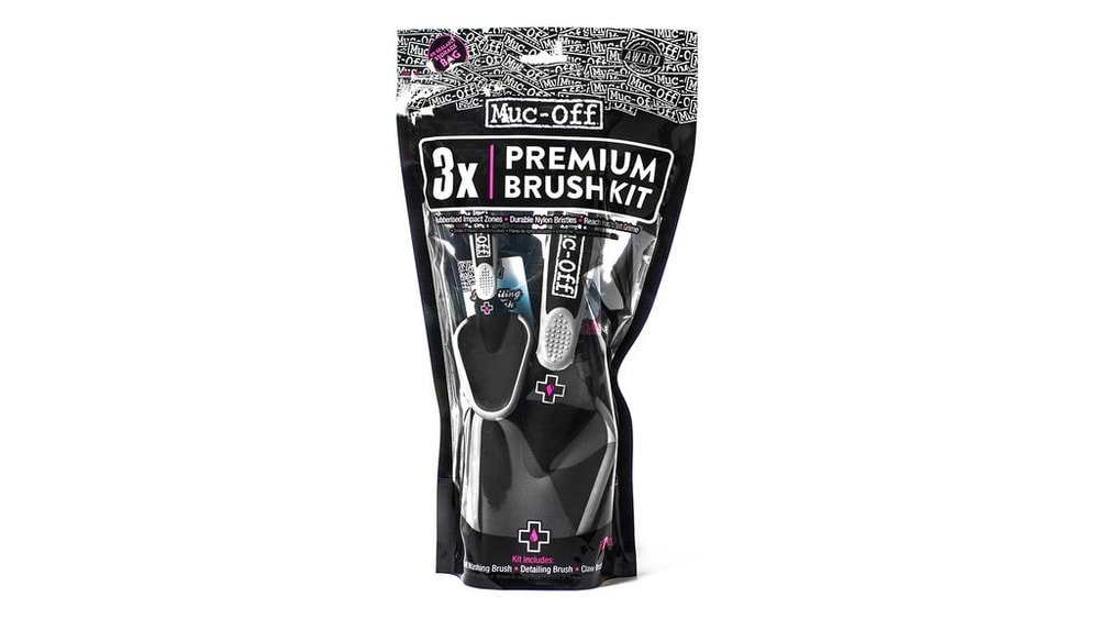 Muc-Off Sada kartáčů Muc-Off 3x Premium Brush Set