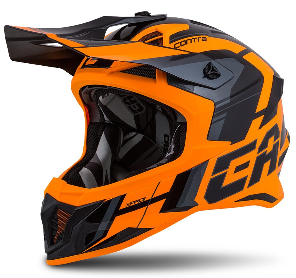 CASSIDA helma Cross Pro II Contra - oranžová - XL
