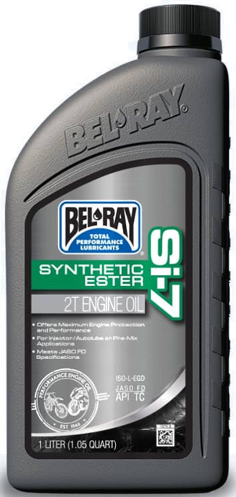 Bel-Ray Motorový olej Bel-Ray Si-7 FULL SYNTHETIC ESTER 2T 1 l