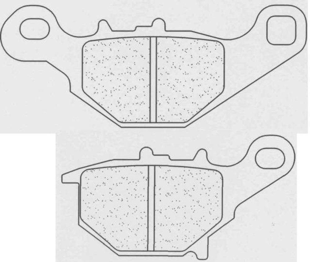 CL BRAKES Brzdové destičky CL BRAKES 1152 MX10 (XC7)