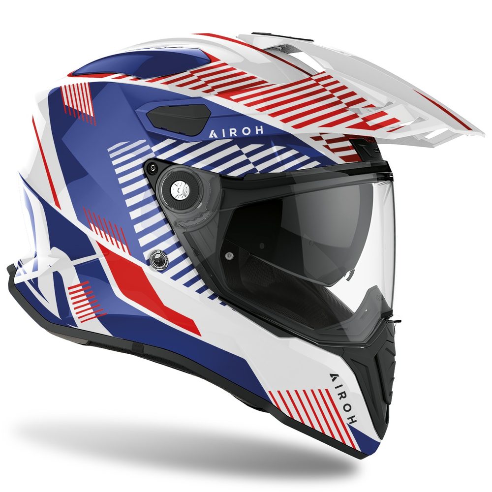 AIROH Cestovní helma AIROH COMMANDER Boost - trikolora - XL