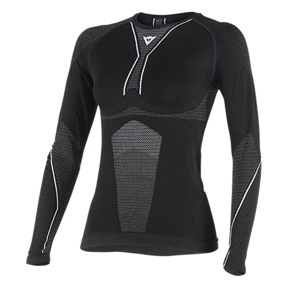 Dainese Dámské termoaktivní triko (letní) Dainese D-CORE DRY TEE LS LADY černá/bílá - M