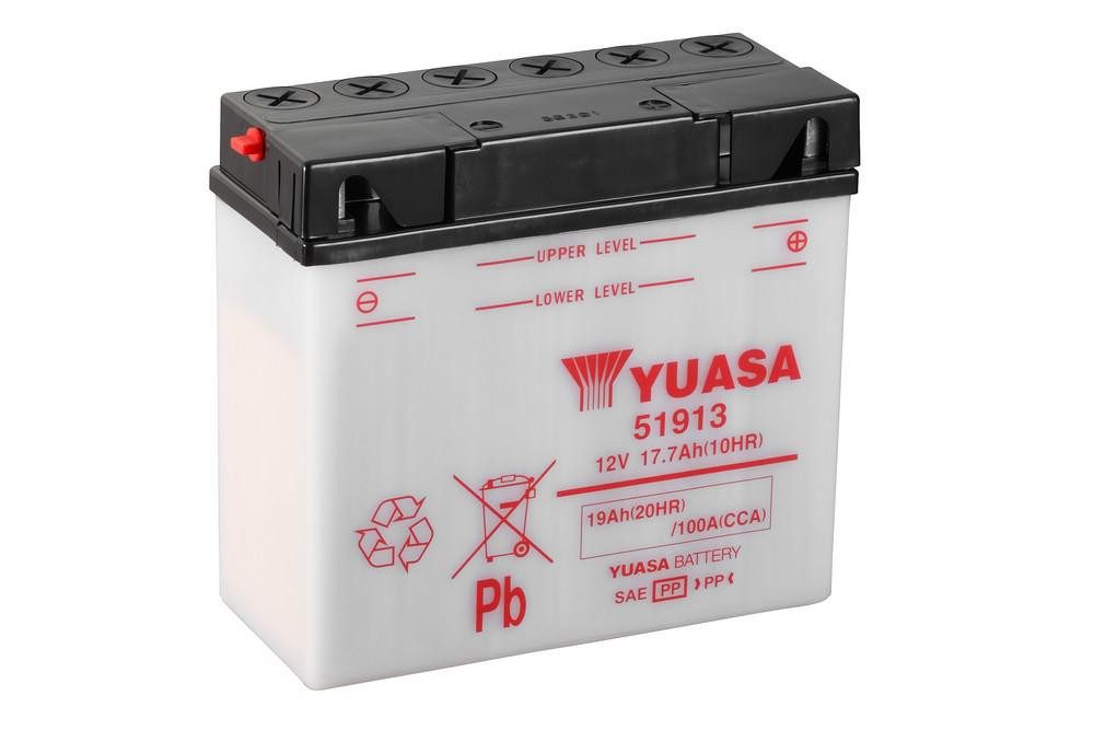 YUASA Yumicron akumulátor vč. kyseliny YUASA 51913