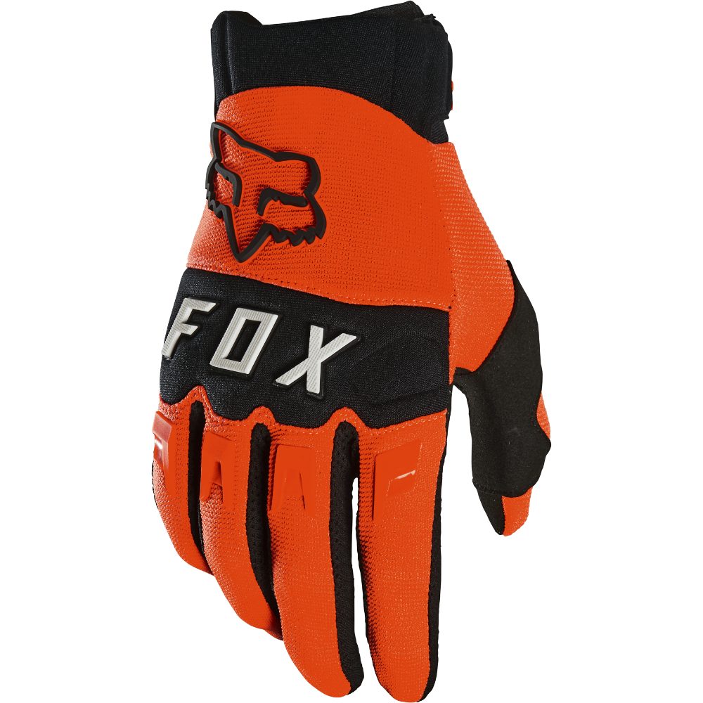 FOX Motokrosové rukavice FOX Dirtpaw Glove MX21 - oranžová - L