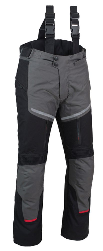 MBW Cestovní textilní kalhoty ADVENTURE PRO PANTS MEN\'S - šedé
