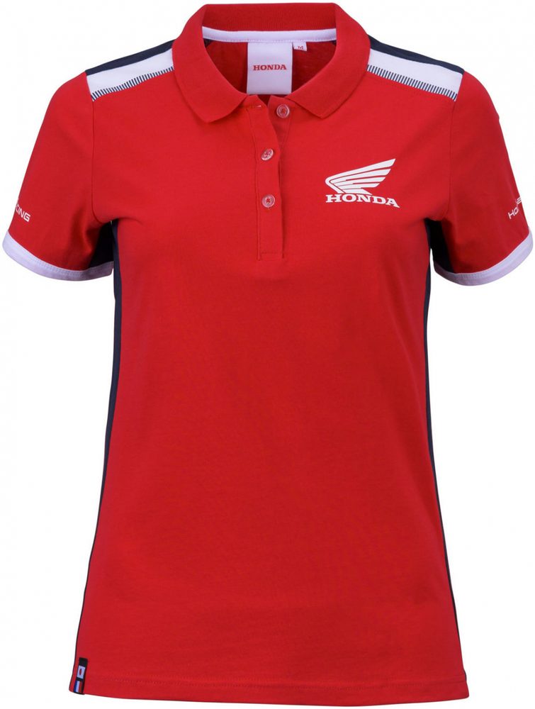 HONDA POLO RACING WOMAN RED