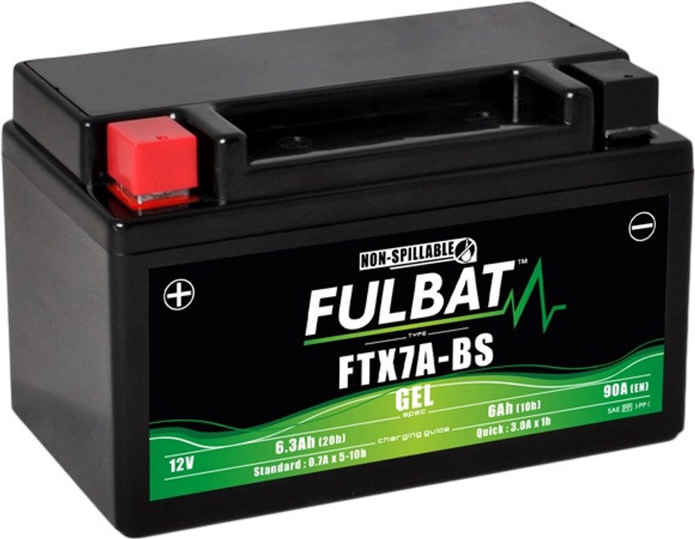 FULBAT Gelová baterie FULBAT FTX7A-BS GEL (YTX7A-BS GEL)