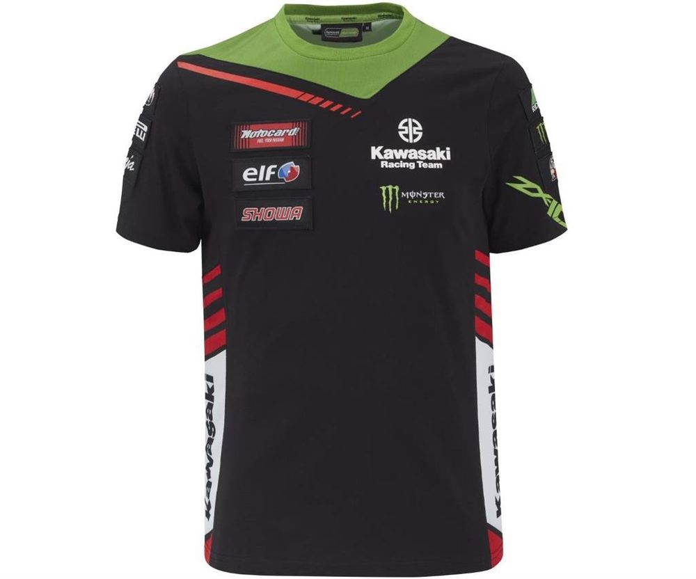 Kawasaki Pánské tričko Kawasaki Racing Team WSBK 2021