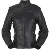 Dámská kožená bunda na motorku Furygan BELLA - černá