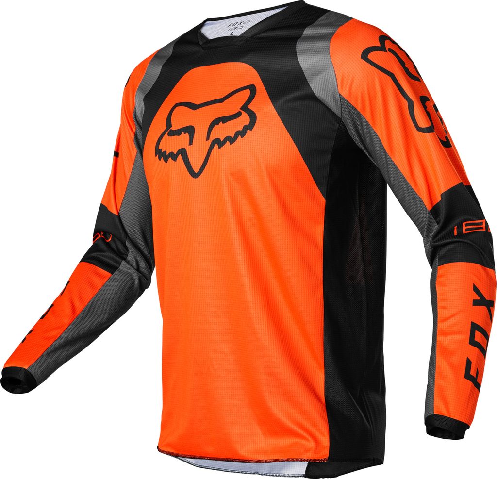 Motokrosový dres FOX 180 Lux MX22 - fluo oranžová - FOX - Dresy - 1 199 Kč  - K2Moto.cz - Splňte si svůj motocyklový sen