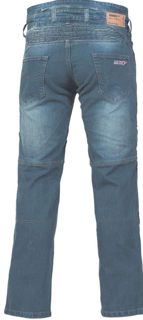 Kevlarové moto jeansy MBW MARK standard - modré - MBW - Kevlarové kalhoty -  2 490 Kč - K2Moto.cz - Splňte si svůj motocyklový sen