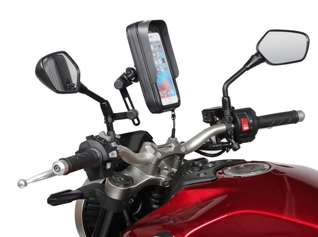 SHAD Držák na chytré telefony SHAD X0SG61M na zpětné zrcátko 6,0" - SHAD -  Držáky mobilu - 1 199 Kč - K2Moto.cz - Splňte si svůj motocyklový sen